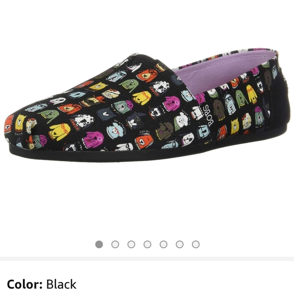 Skechers Shoes Bobs Dog Party Slip On Plush Ballet Flats Poshmark